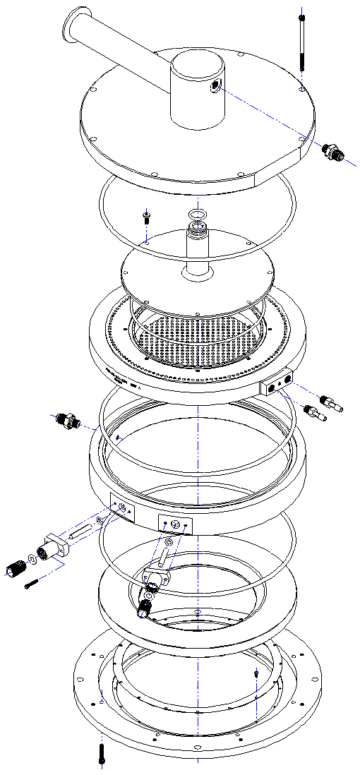 Tegal 901e Chamber (Exploded View)
