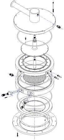 Tegal 901e Chamber Assy Drawing