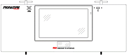 Tegal 901e 903e IFP Display w/Standard Front Panel