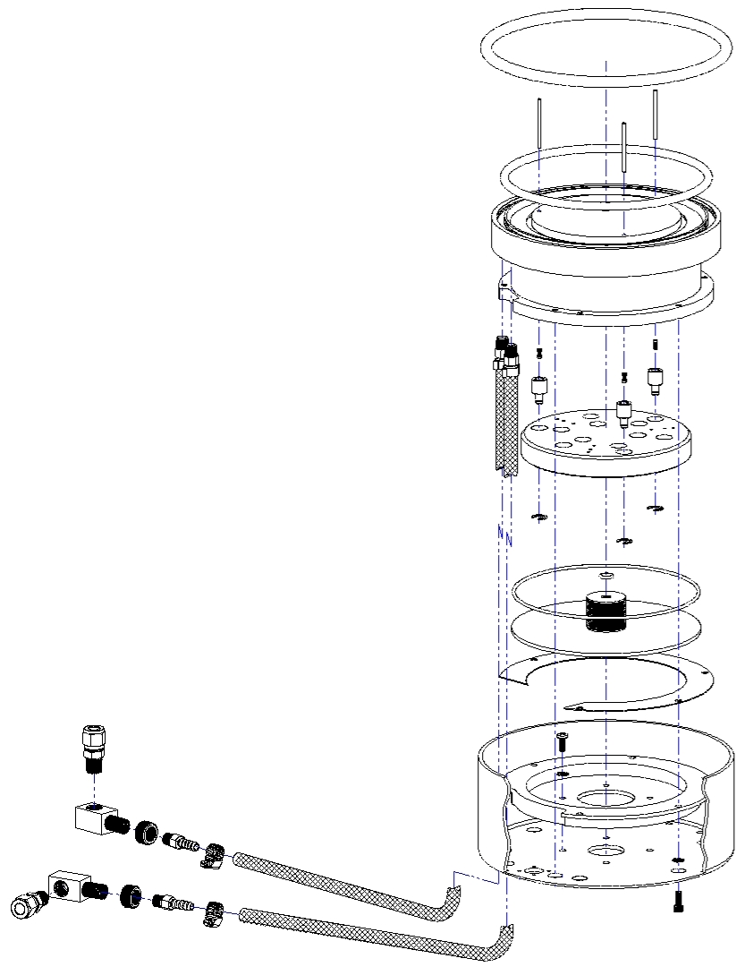 Tegal 901e Lower Electrode Assy Illustrated Parts